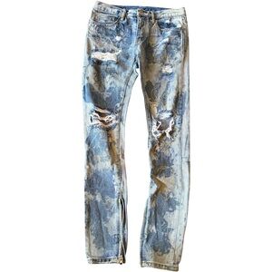MNML | Jeans | New Mens Mnml Jeans X86 Stretch Track Skinny Denim